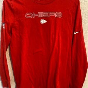 Nike Red Chiefs Long Sleeve Tee